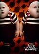 affiche américaine du film alice in wonderland les frères tweedle