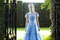 alice dans un jardin