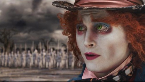 johnny depp dans alice