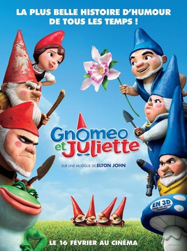 Affiche du film Gnomeo et Juliette