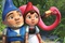 gnomeo juliette et la flamant rose