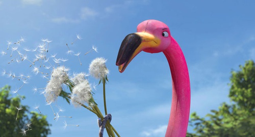 le flamant rose