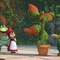 nanette juliette et un capucet - Gnomeo et Juliette 