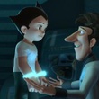 astro boy et son papa