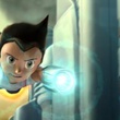 astro boy faisant feu