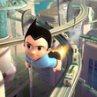 astro boy survolant la ville