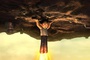 astroboy soulevant quelque chose de lourd