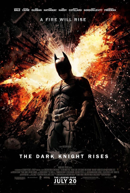 Affiche du film The Dark Knight Rises 