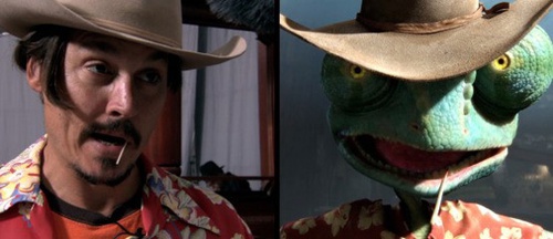 johnny depp alias rango