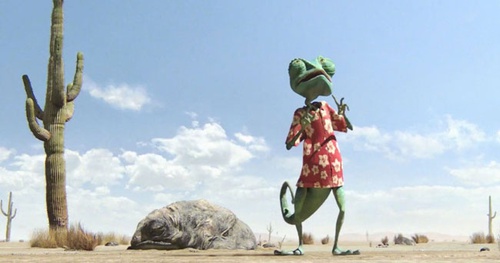 rango dans le desert
