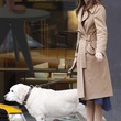 l actrice keira knightley sur le tournage du film last night