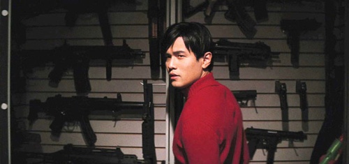 jay chou devant ses armes