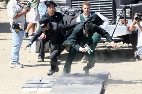 scène du film le frelon vert