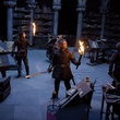 les chevaliers dans une bibliotheque