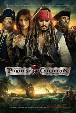 Affiche du film Pirates des Caraïbes 4 : La Fontaine de Jouvence