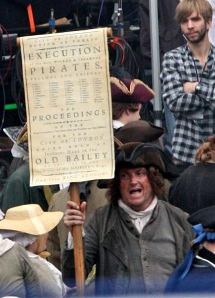 ex  cution de pirates tournage pirates des caraibes 4