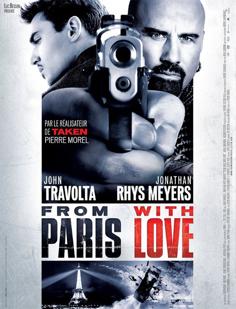 nouvelle affiche du film from paris with love