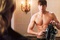 ashton kutcher face a katherine heigl