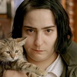 Marilou Berry et son chat