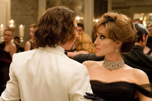 johnny depp dansant avec angelina jolie