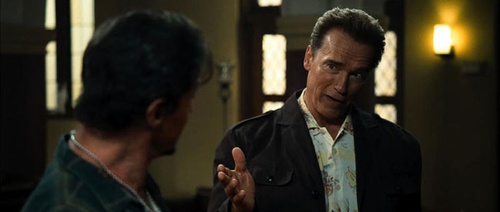 arnold schwarzenegger parlant a stallone