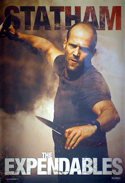 the expendables movie poster statham