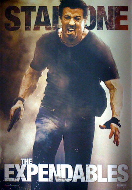 the expendables movie poster sylvester stallone
