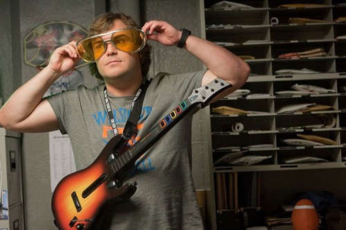 jack black au travail
