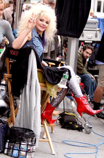 kim cattrall tournage