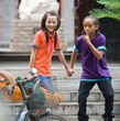 les acteurs wenwen han et jaden smith