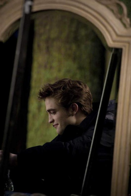 robert pattinson en tournage