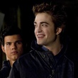 taylor lautner robert pattinson en tournage