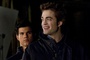 taylor lautner robert pattinson en tournage