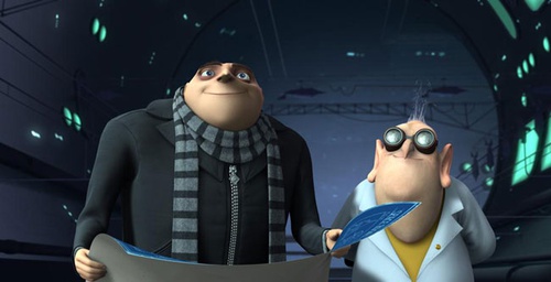 gru et un scientifique