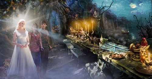 georgie henley skandar keynes pr s d une f e