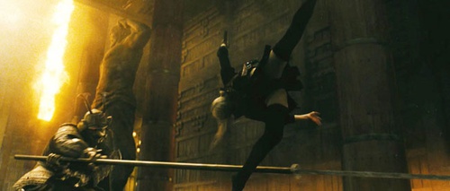 emily browning en plein combat