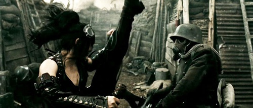 jamie chung en plein combat