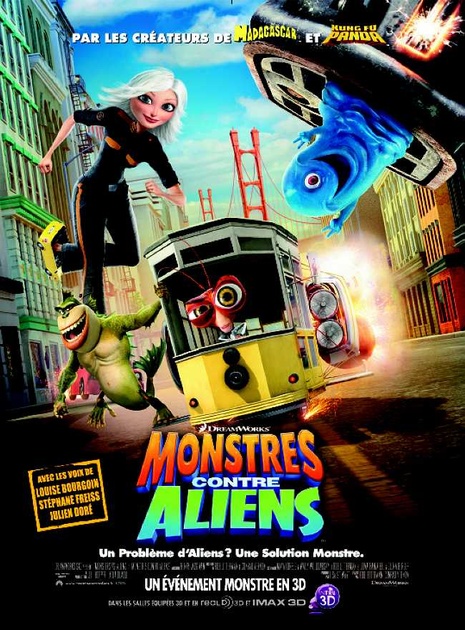 Affiche du film Monstres contre Aliens