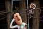 flint et son singe