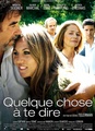 Quelque chose à te dire