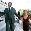 Isabelle Carré et José Garcia à l'hippodrome