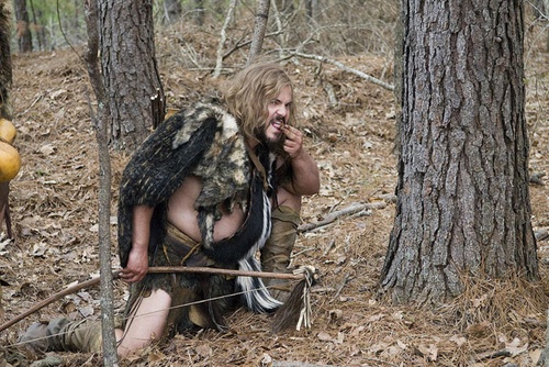 Jack Black dans la foret