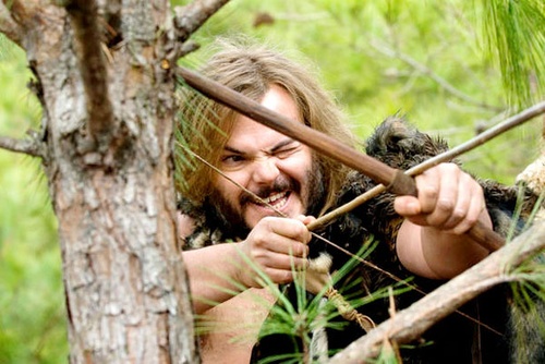 Jack Black tir à l'arc