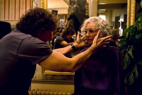 albert dupontel guidant son actrice catherine frot