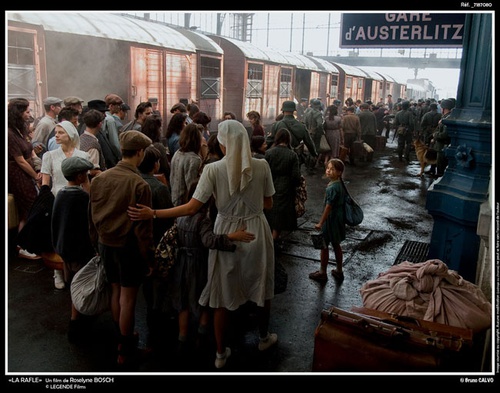 Mélanie Laurent à la gare d'Austerlitz