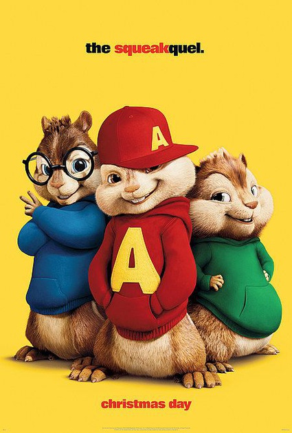 Alvin and the Chipmunks 2, Poster