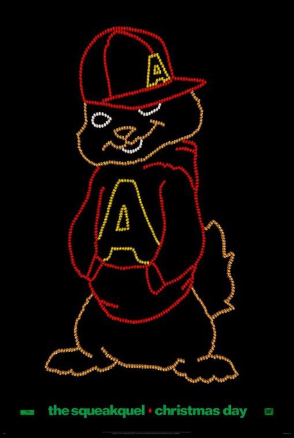 Alvin and the Chipmunks 2, Poster teaser