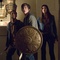 logan lerman au centre - Percy Jackson : le Voleur de Foudre 