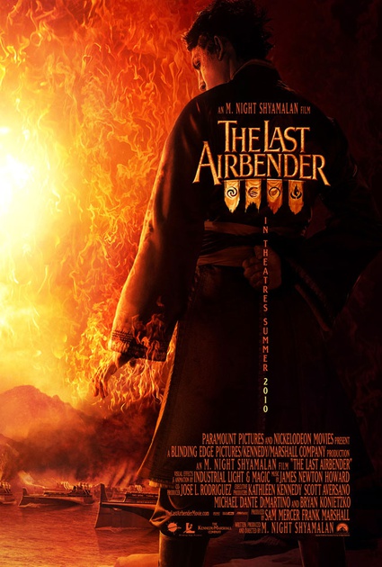 affiche promotionnelle du dernier maitre de l air