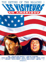 Affiche du film Les Visiteurs en Amérique
